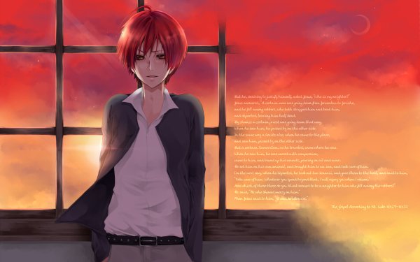 Anime Assassination Classroom Karma Akabane HD Wallpaper | Background Image