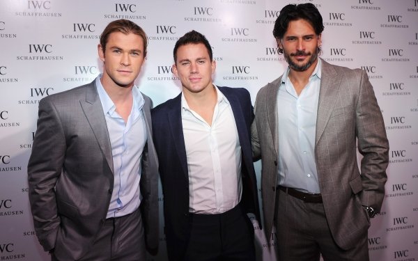 Celebrity Actor Channing Tatum Chris Hemsworth Joe Manganiello HD Wallpaper | Background Image