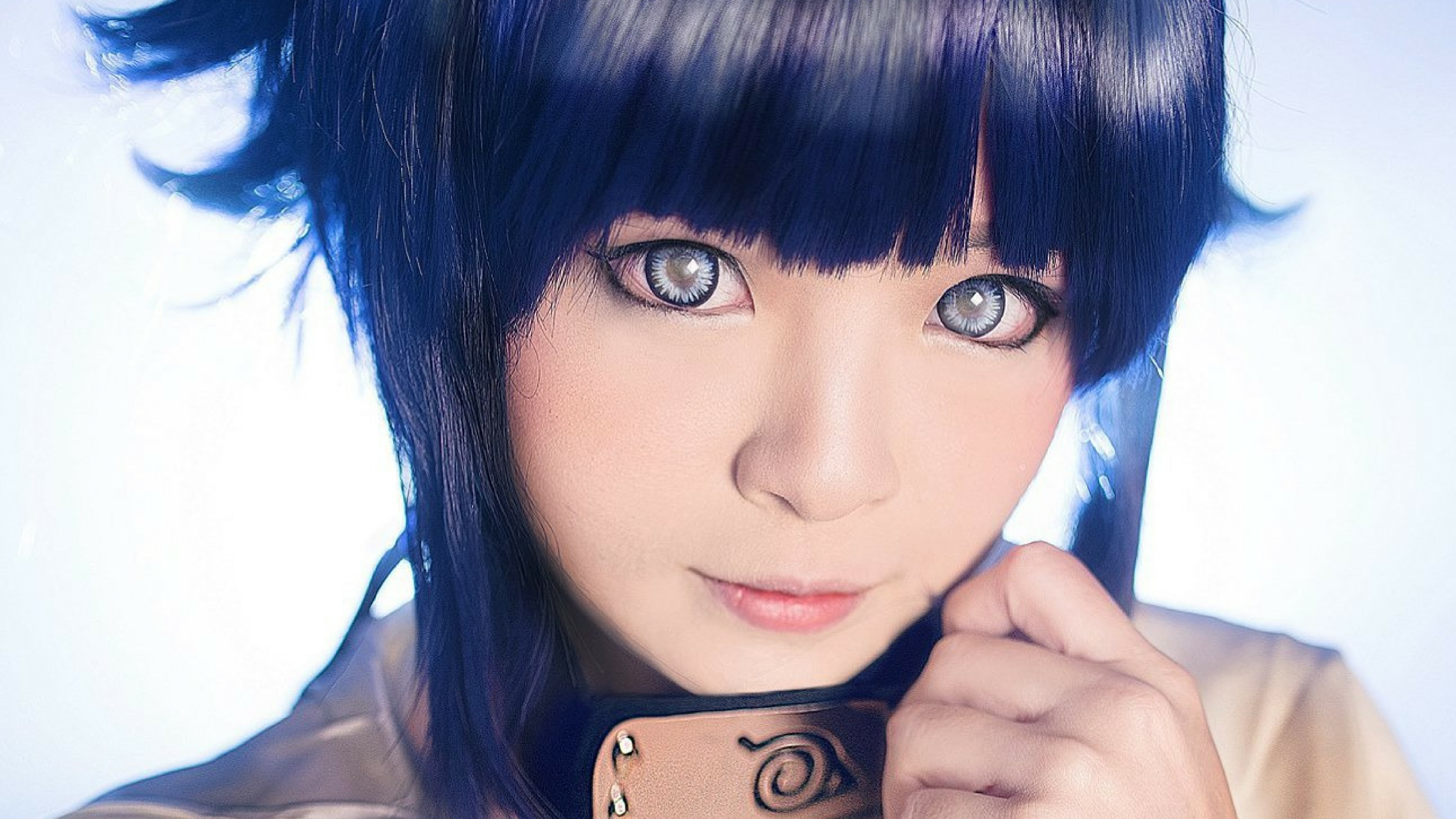 Hinata Hyuga Cosplay 4K Ultra HD Wallpaper by Misa Chiang