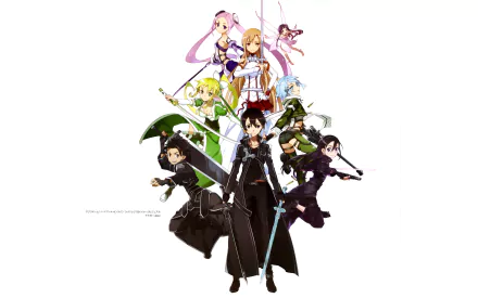 Anime Sword Art Online II HD Desktop Wallpaper | Background Image