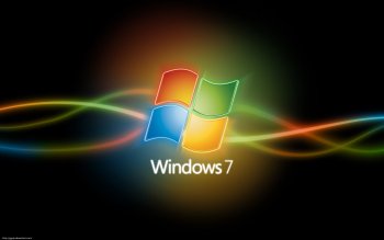 windows 7 red wallpaper