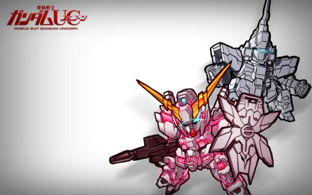 Anime Mobile Suit Gundam Unicorn HD Desktop Wallpaper | Background Image