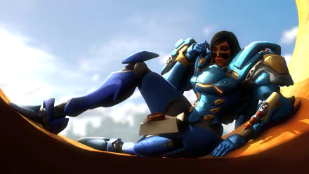 Pharah (Overwatch) video game Overwatch HD Desktop Wallpaper | Background Image
