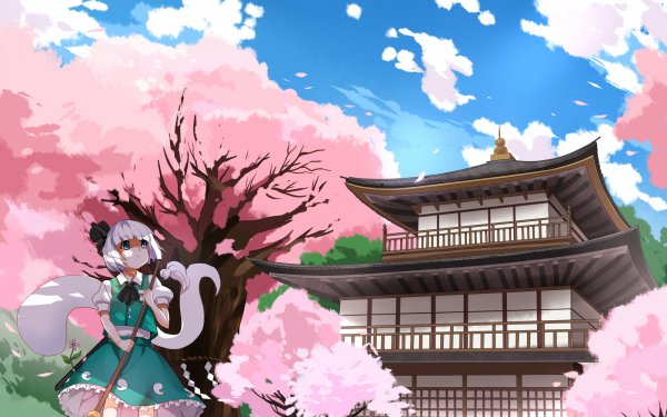 Anime Touhou Youmu Konpaku Myon HD Wallpaper | Background Image