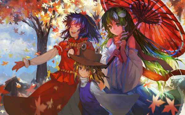 Anime Touhou HD Wallpaper | Background Image