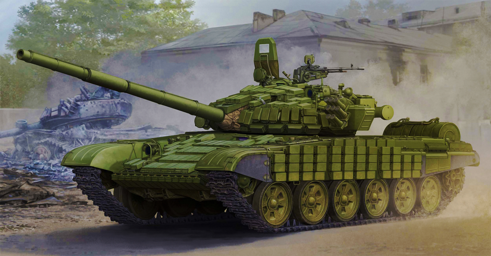 Military T-72 HD Wallpaper