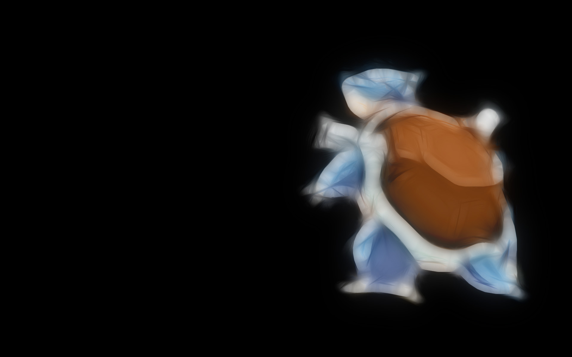 A powerful Pokémon, Blastoise, stands tall in this HD desktop wallpaper.