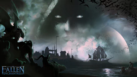 fantasy video game Fallen Enchantress HD Desktop Wallpaper | Background Image