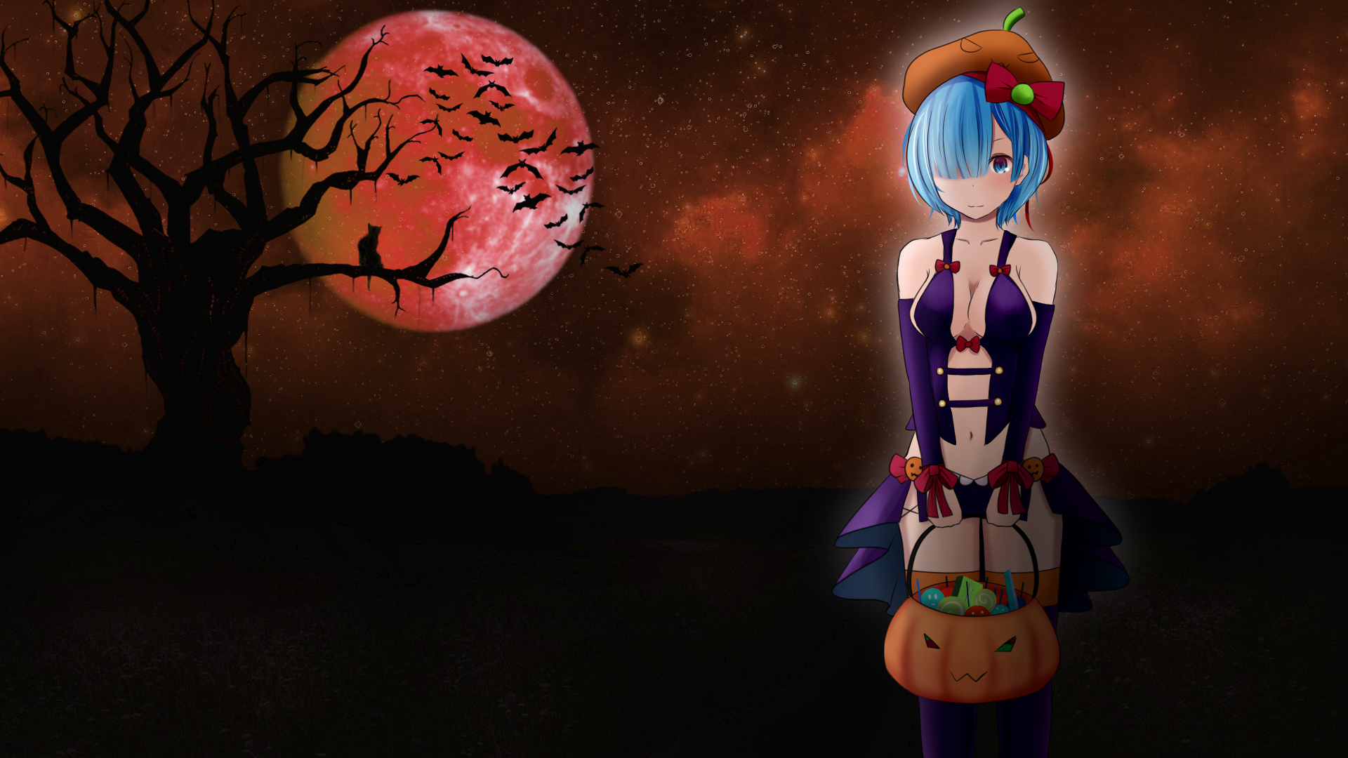 re zero rem halloween