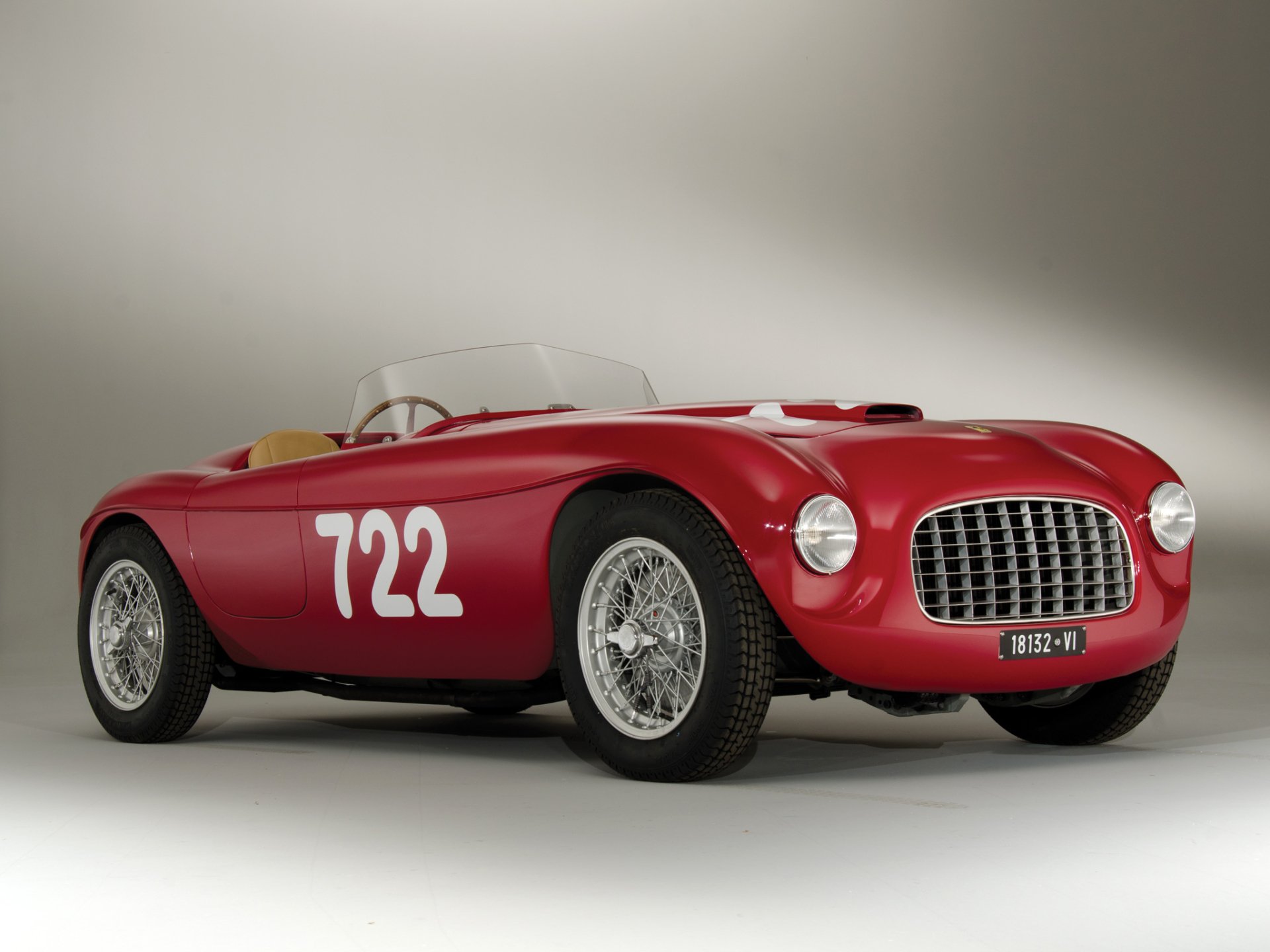 Download Vehicle Ferrari 166 Inter Fontana Spyder Corsa HD Wallpaper