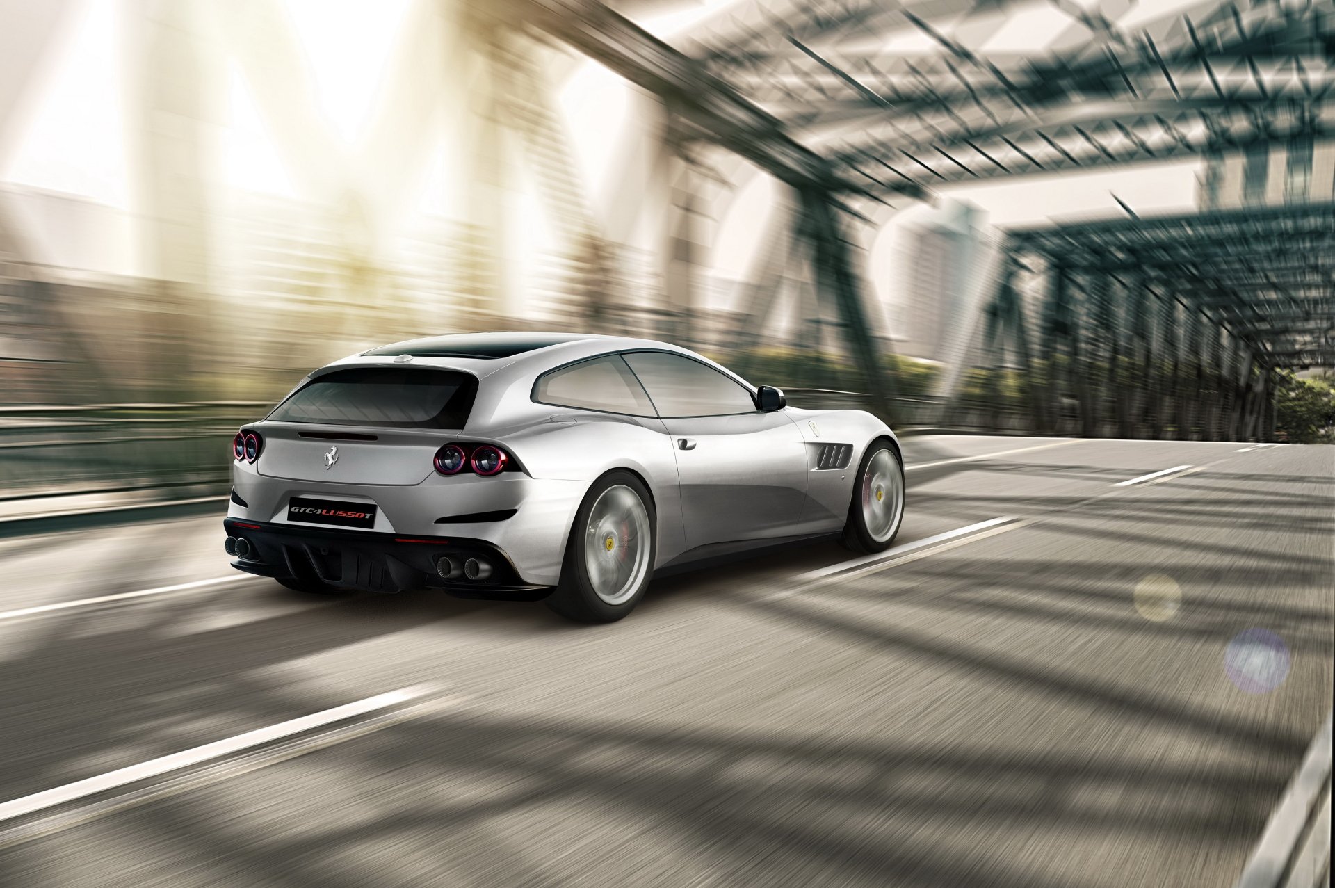 Download Ferrari GTC4Lusso T Vehicle Ferrari GTC4Lusso 4k Ultra HD Wallpaper