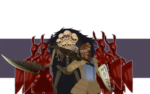 Gravelord Nito Giantdad (Dark Soul) video game Dark Souls HD Desktop Wallpaper | Background Image