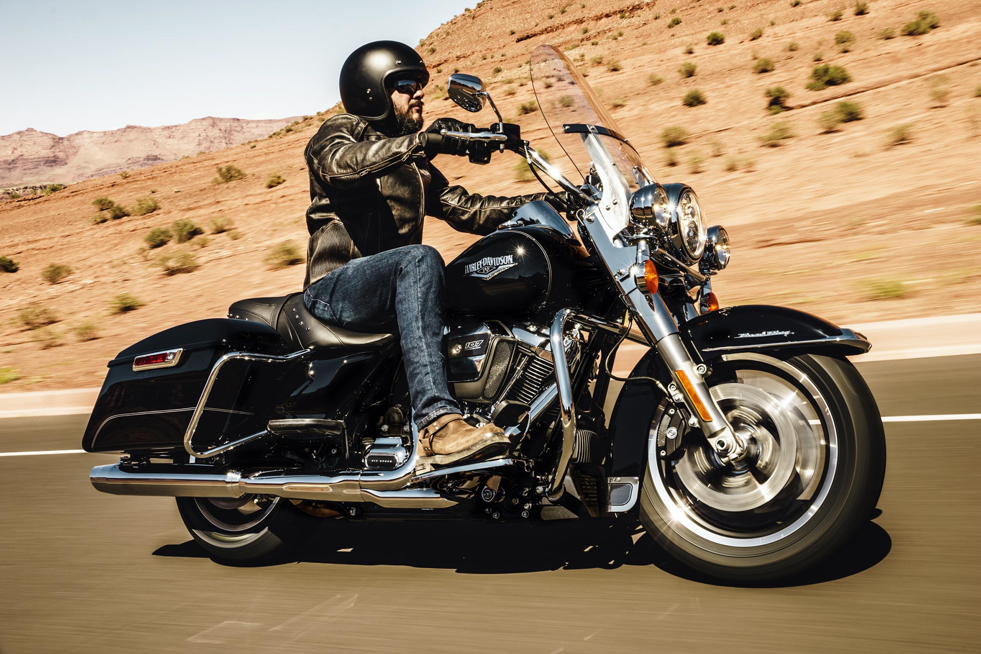 Vehicles Harley-Davidson Road King HD Wallpaper | Background Image