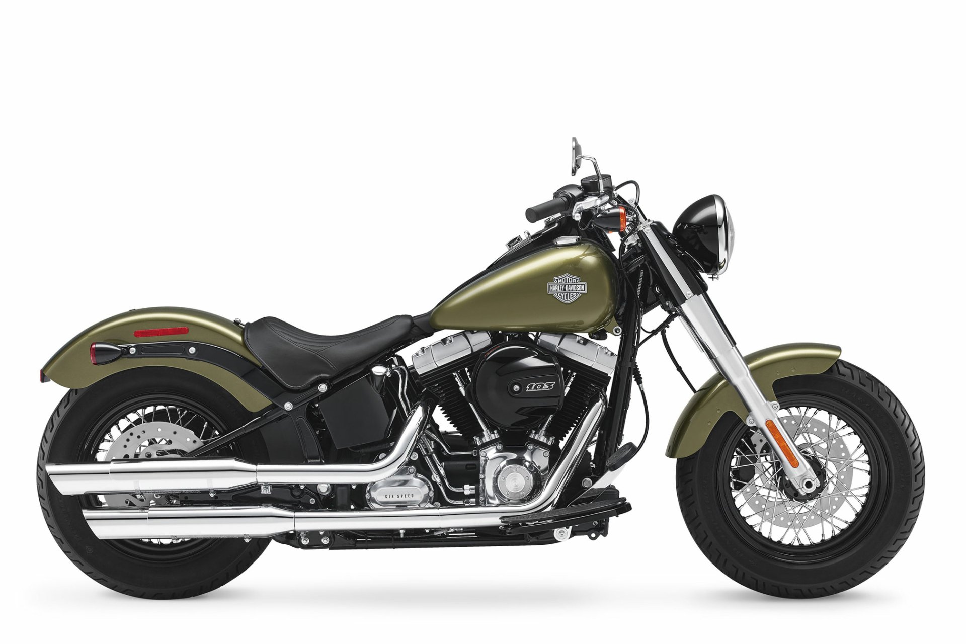 Download Vehicle Harley-Davidson Softail Slim HD Wallpaper
