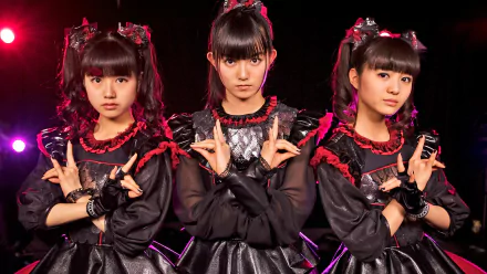 oriental asian Japanese metal idol heavy metal music Babymetal HD Desktop Wallpaper | Background Image