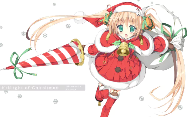 Anime Christmas anime christmas HD Desktop Wallpaper | Background Image