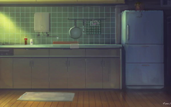 Anime kitchen HD Desktop Wallpaper | Background Image