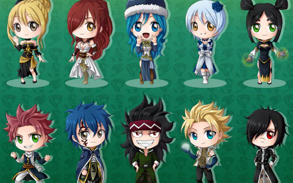 Yukino Aguria Minerva Orland Juvia Lockser Jellal Fernandes Gajeel Redfox Natsu Dragneel Gray Fullbuster Erza Scarlet Lucy Heartfilia Rogue Cheney Sting Eucliffe Anime Fairy Tail HD Desktop Wallpaper | Background Image