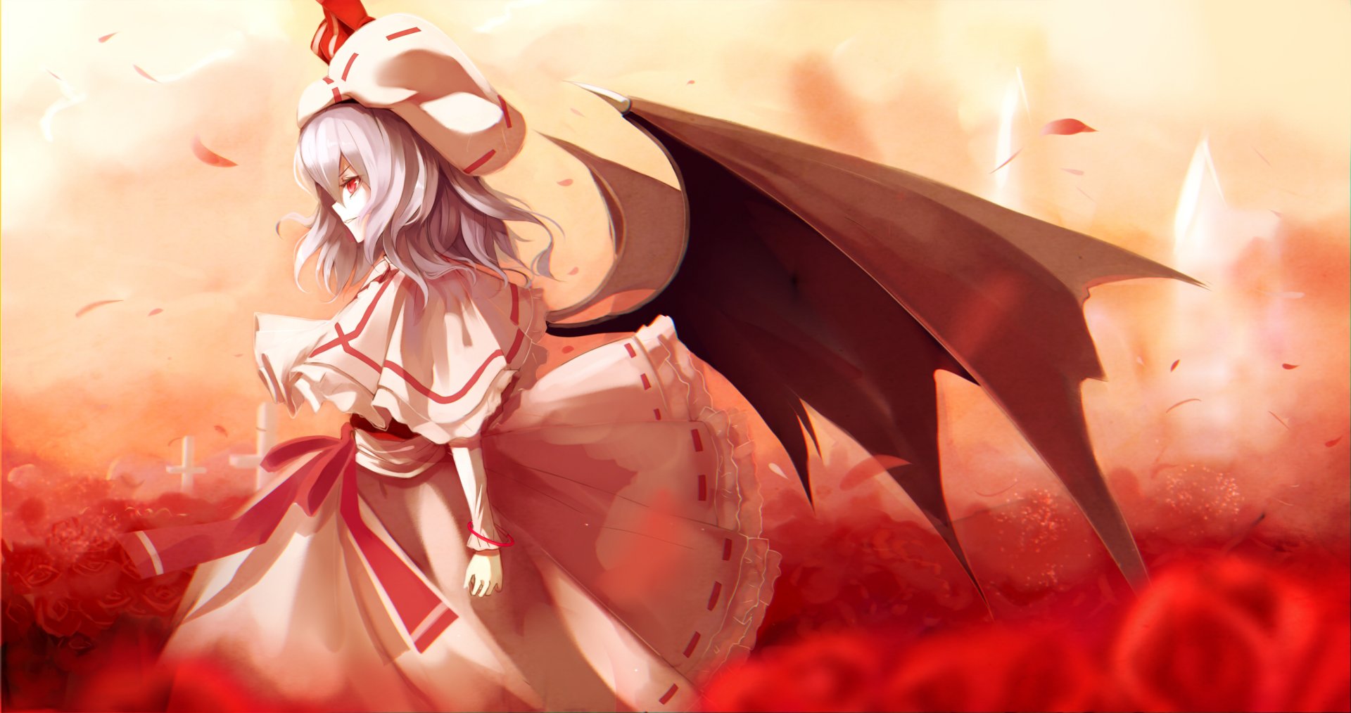 Download Anime Touhou HD Wallpaper by ふぁみ
