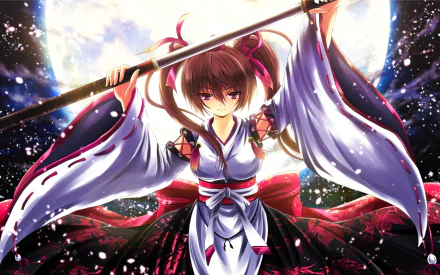 Hatate Himekaidou Anime Touhou HD Desktop Wallpaper | Background Image