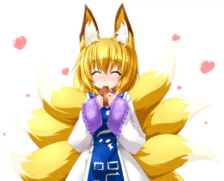 Ran Yakumo Anime Touhou HD Desktop Wallpaper | Background Image