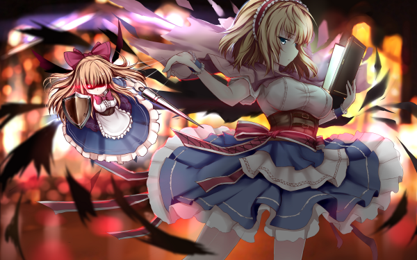 Anime Touhou Alice Margatroid HD Wallpaper | Background Image