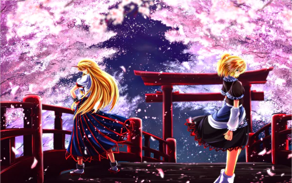 Parsee Mizuhashi Yuugi Hoshiguma Anime Touhou HD Desktop Wallpaper | Background Image