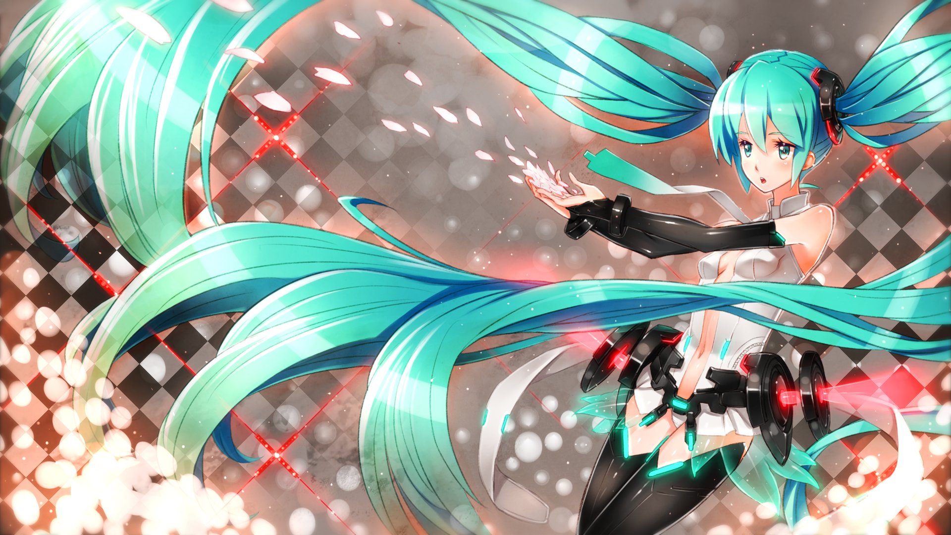 Download Hatsune Miku Anime Vocaloid HD Wallpaper