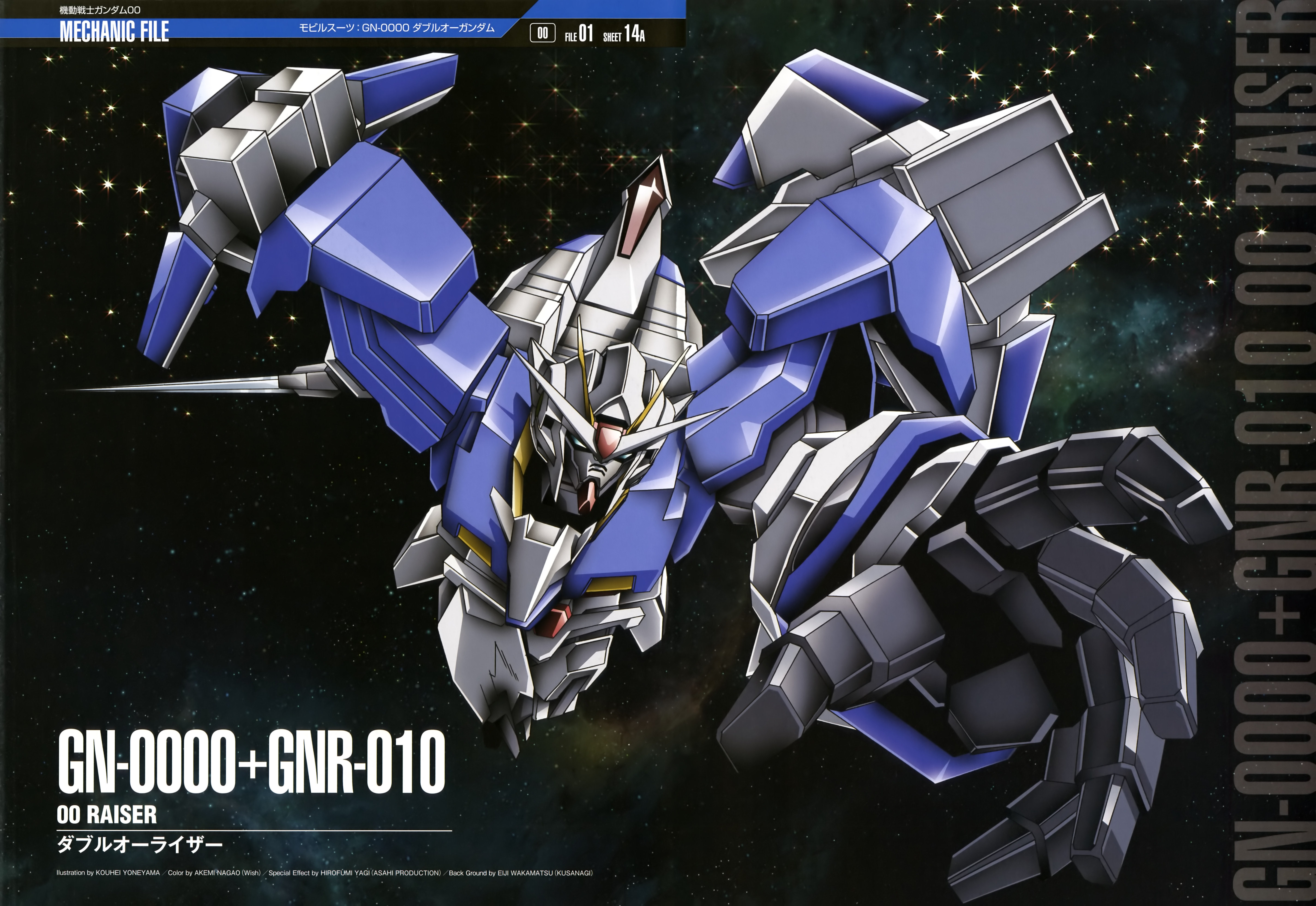 gundam 00 raiser wallpaper