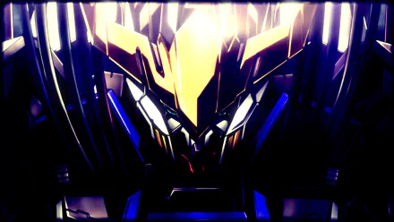 A striking HD desktop wallpaper featuring ASW-G-08 Gundam Barbatos from the anime Mobile Suit Gundam: Iron-Blooded Orphans, showcasing its intricate design and powerful presence.