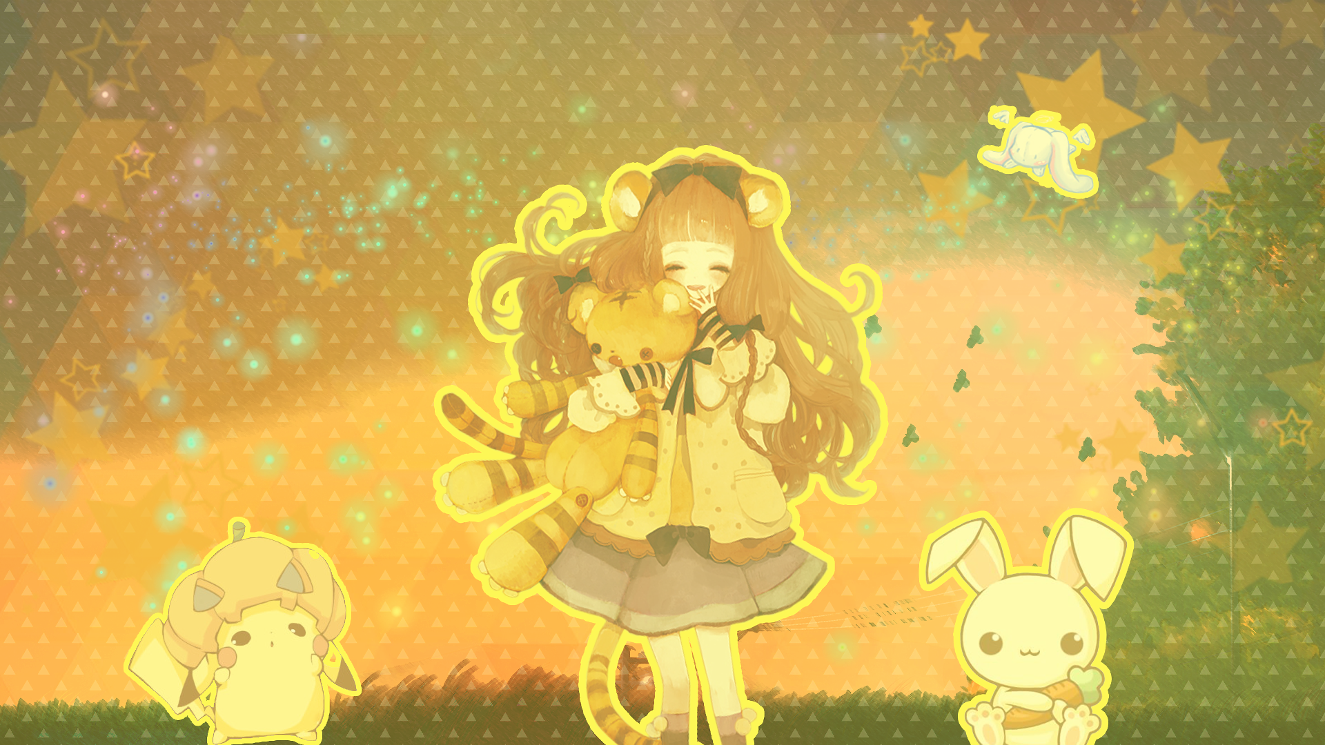 Download Anime Original HD Wallpaper by ShiiroNekko