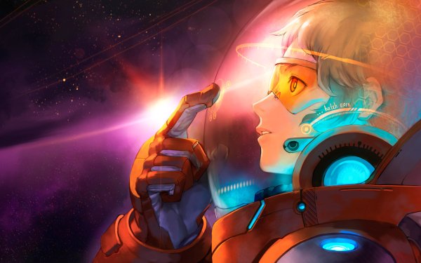Anime Original Space HD Wallpaper | Background Image