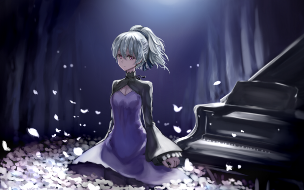 Anime Darker Than Black Yin Piano HD Wallpaper | Background Image