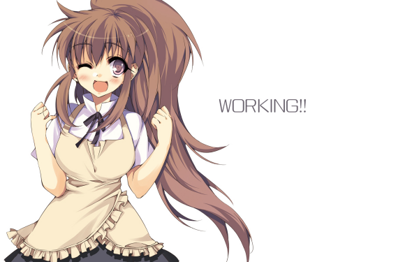 Anime Working!! HD Wallpaper | Background Image