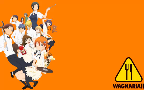 Anime Working!! HD Desktop Wallpaper | Background Image