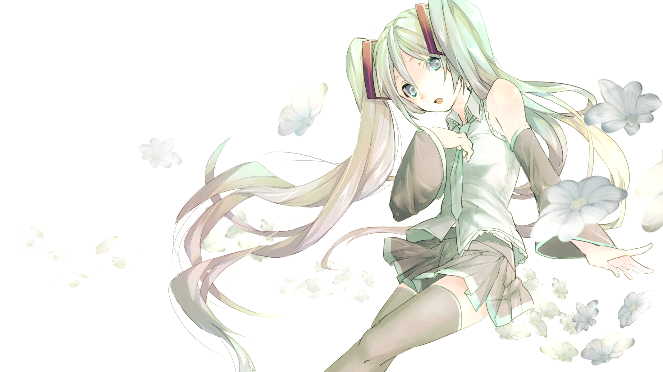 Download Hatsune Miku Anime Vocaloid HD Wallpaper