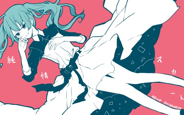 Anime Vocaloid Hatsune Miku HD Wallpaper | Background Image