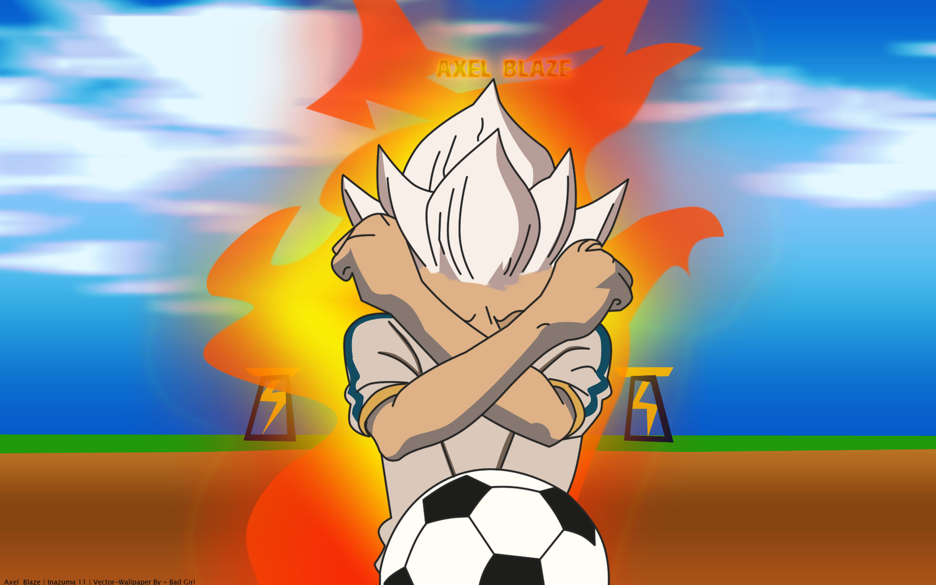 Inazuma Eleven  Animes de futebol, Super onze, Wallpapers desenhos