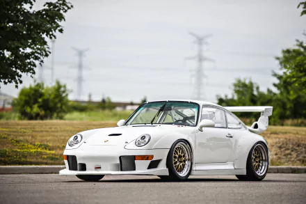 car white car Porsche Porsche 911 vehicle Porsche 911 GT2 HD Desktop Wallpaper | Background Image