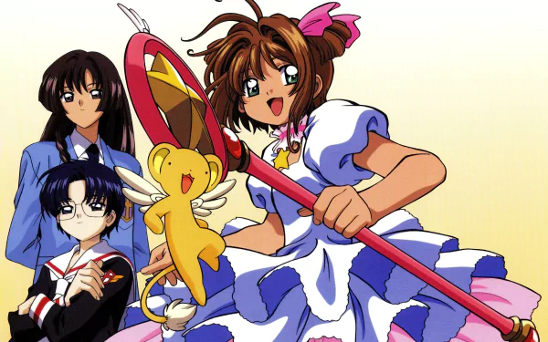 Eriol Hiiragizawa Keroberos (Card Captor Sakura) Sakura Kinomoto Anime Cardcaptor Sakura HD Desktop Wallpaper | Background Image