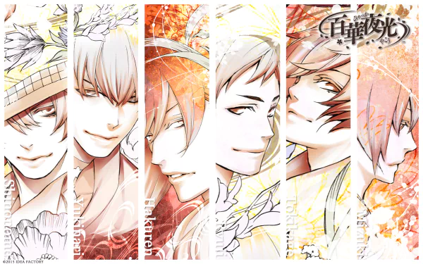 Otome Game Anime Hyakka Yakou HD Desktop Wallpaper | Background Image