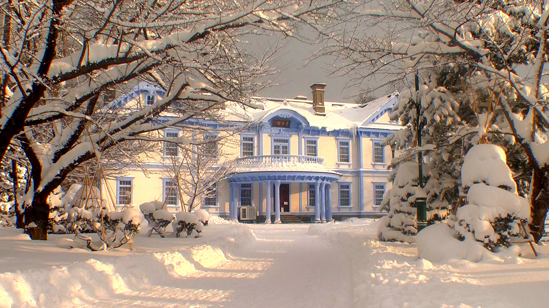 House In Winter Hd Wallpaper Background Image 1920x1080 Id770901