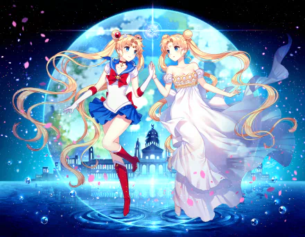 Anime Sailor Moon HD Desktop Wallpaper | Background Image