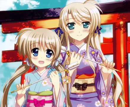 Anime Magical Girl Lyrical Nanoha HD Desktop Wallpaper | Background Image