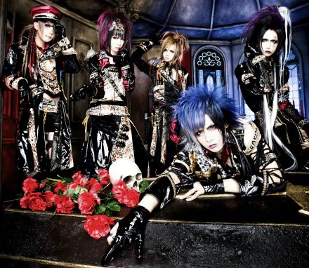 glam rock oriental asian hard rock JRock gothic visual kei music ROYZ HD Desktop Wallpaper | Background Image