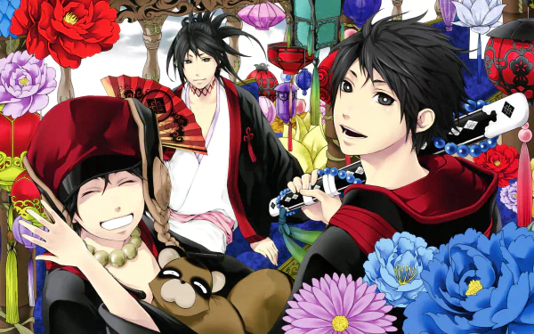 Soramaru Kumo Tenka Kumo Chuutarou Kumo Anime Donten ni Warau HD Desktop Wallpaper | Background Image
