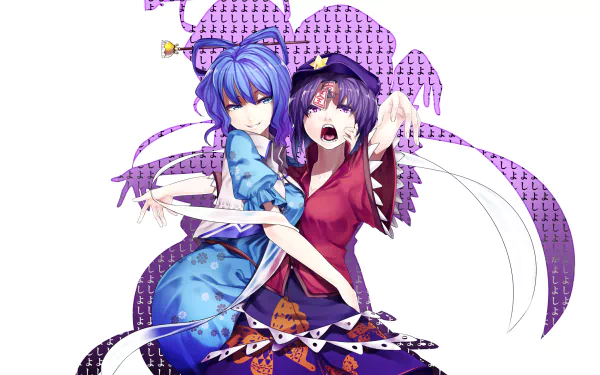 Yoshika Miyako Seiga Kaku Anime Touhou HD Desktop Wallpaper | Background Image