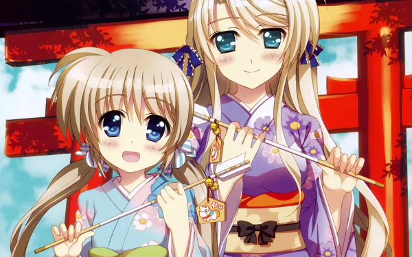 Anime Magical Girl Lyrical Nanoha HD Desktop Wallpaper | Background Image