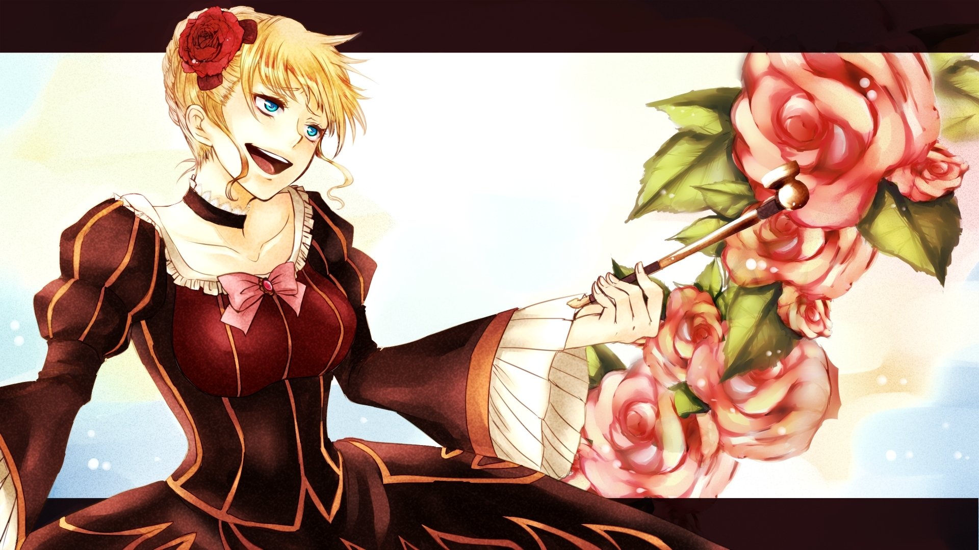 Download Beatrice (Umineko No Naku Koro Ni) Anime Umineko: When They Cry HD Wallpaper by Raminoa