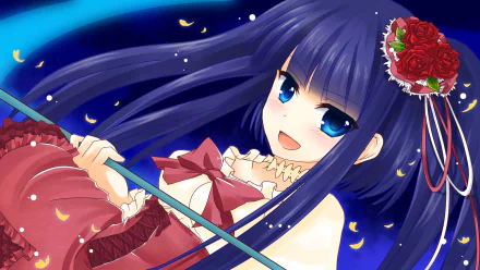 Erika Furudo Anime Umineko: When They Cry HD Desktop Wallpaper | Background Image